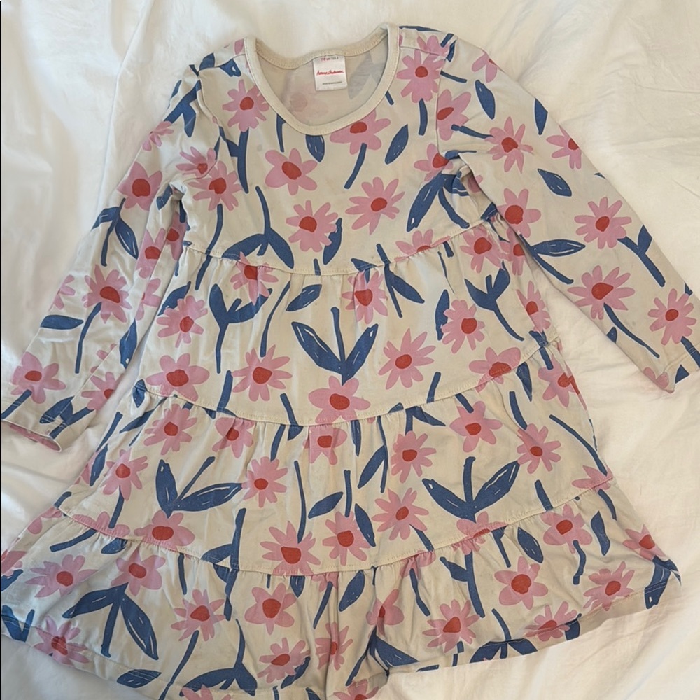 Hanna Andersson Tiered floral dress
